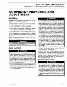 Bombardier SeaDoo 2003 factory shop manual, Page 338