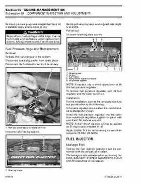 Bombardier SeaDoo 2003 factory shop manual, Page 351