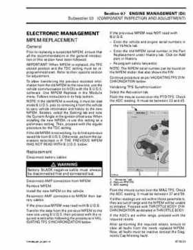Bombardier SeaDoo 2003 factory shop manual, Page 360