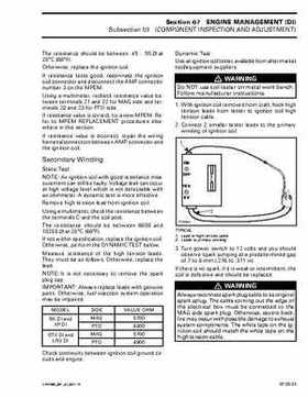 Bombardier SeaDoo 2003 factory shop manual, Page 370