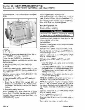 Bombardier SeaDoo 2003 factory shop manual, Page 415
