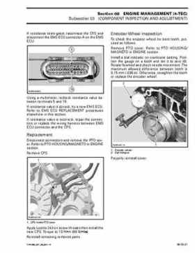 Bombardier SeaDoo 2003 factory shop manual, Page 422