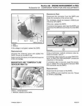 Bombardier SeaDoo 2003 factory shop manual, Page 424