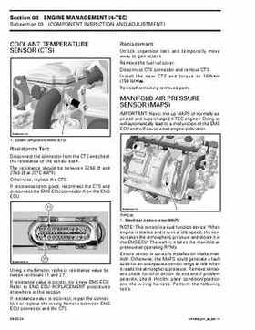 Bombardier SeaDoo 2003 factory shop manual, Page 425