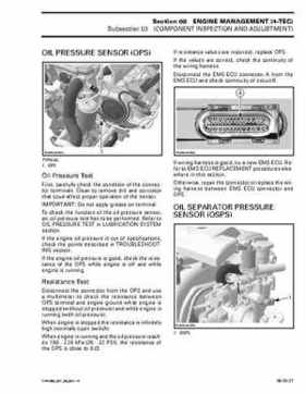 Bombardier SeaDoo 2003 factory shop manual, Page 428