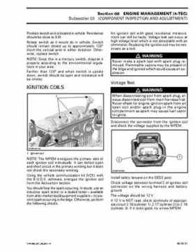 Bombardier SeaDoo 2003 factory shop manual, Page 432