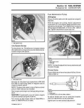 Bombardier SeaDoo 2003 factory shop manual, Page 499