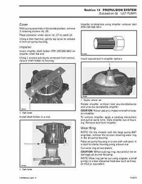 Bombardier SeaDoo 2003 factory shop manual, Page 587