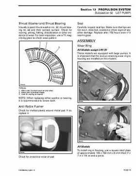 Bombardier SeaDoo 2003 factory shop manual, Page 591