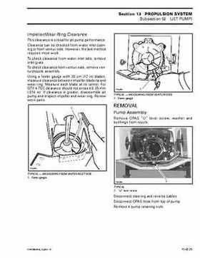 Bombardier SeaDoo 2003 factory shop manual, Page 603