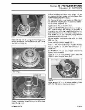 Bombardier SeaDoo 2003 factory shop manual, Page 613