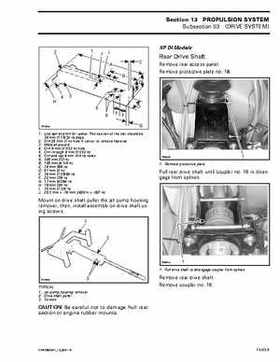 Bombardier SeaDoo 2003 factory shop manual, Page 625