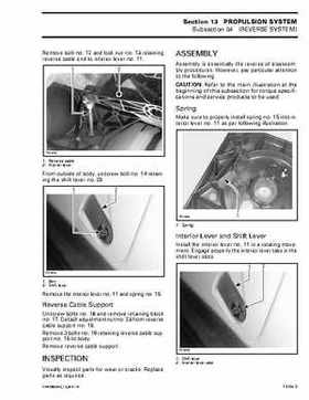 Bombardier SeaDoo 2003 factory shop manual, Page 641