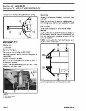 Bombardier SeaDoo 2003 factory shop manual, Page 717