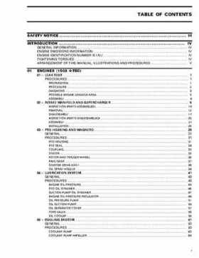 Bombardier SeaDoo 2005 Engines shop manual, Page 3
