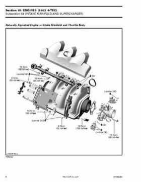 Bombardier SeaDoo 2005 Engines shop manual, Page 15