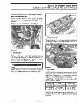 Bombardier SeaDoo 2005 Engines shop manual, Page 20