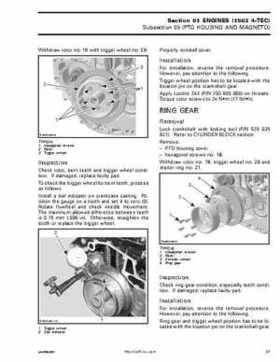 Bombardier SeaDoo 2005 Engines shop manual, Page 45