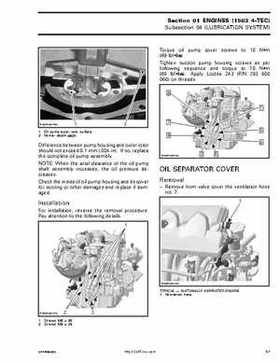 Bombardier SeaDoo 2005 Engines shop manual, Page 64