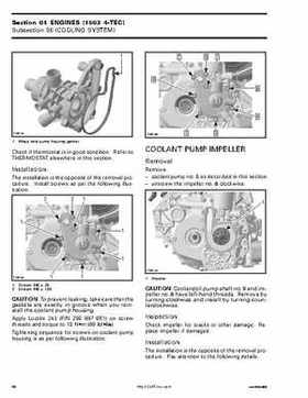 Bombardier SeaDoo 2005 Engines shop manual, Page 70
