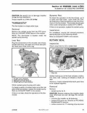 Bombardier SeaDoo 2005 Engines shop manual, Page 71