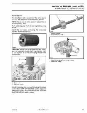Bombardier SeaDoo 2005 Engines shop manual, Page 73