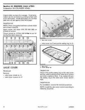 Bombardier SeaDoo 2005 Engines shop manual, Page 77