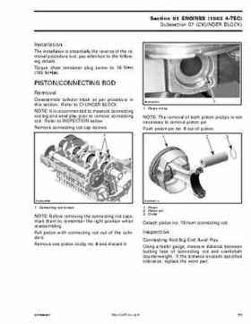 Bombardier SeaDoo 2005 Engines shop manual, Page 97