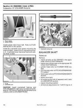 Bombardier SeaDoo 2005 Engines shop manual, Page 108