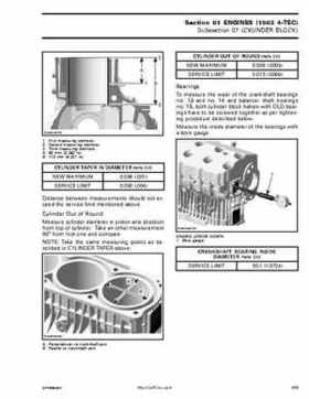 Bombardier SeaDoo 2005 Engines shop manual, Page 113