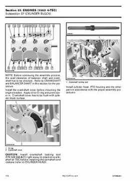 Bombardier SeaDoo 2005 Engines shop manual, Page 116