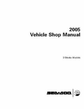 Bombardier SeaDoo 2005 Engines shop manual, Page 124