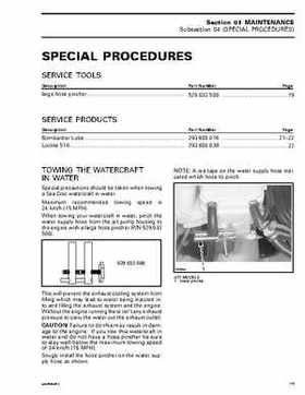 Bombardier SeaDoo 2005 Engines shop manual, Page 161