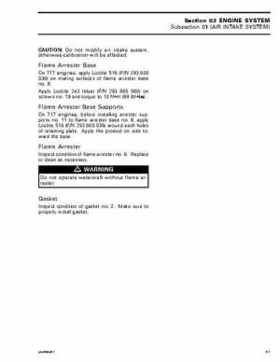Bombardier SeaDoo 2005 Engines shop manual, Page 181