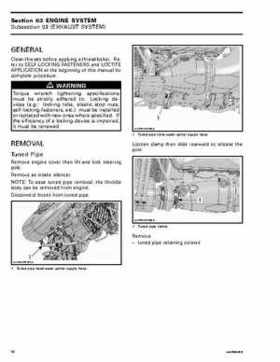 Bombardier SeaDoo 2005 Engines shop manual, Page 191