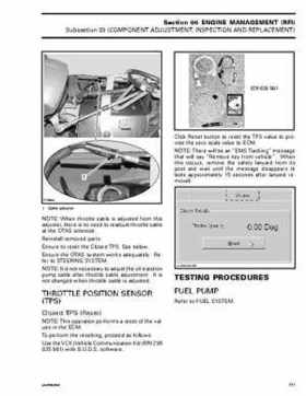 Bombardier SeaDoo 2005 Engines shop manual, Page 266