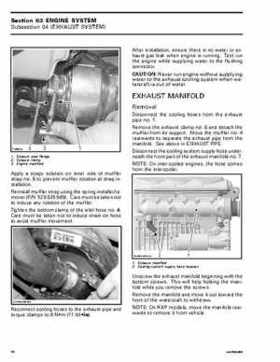 Bombardier SeaDoo 2005 Engines shop manual, Page 581