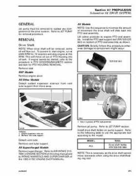 Bombardier SeaDoo 2005 Engines shop manual, Page 725