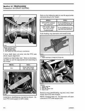 Bombardier SeaDoo 2005 Engines shop manual, Page 732