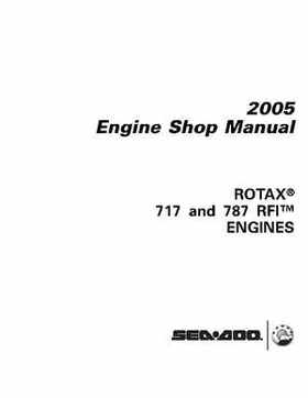 Bombardier SeaDoo 2005 Engines shop manual, Page 825