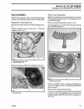 Bombardier SeaDoo 2005 Engines shop manual, Page 893