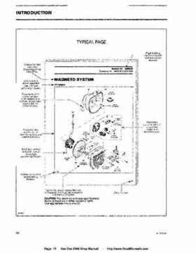 Bombardier SeaDoo 2006 4-Tec series factory shop manual, Page 13