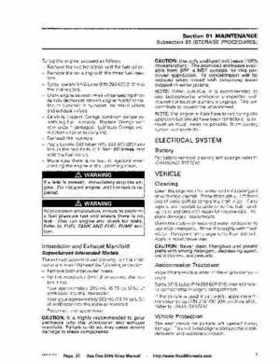 Bombardier SeaDoo 2006 4-Tec series factory shop manual, Page 27