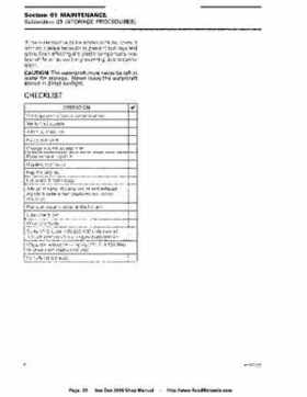 Bombardier SeaDoo 2006 4-Tec series factory shop manual, Page 28