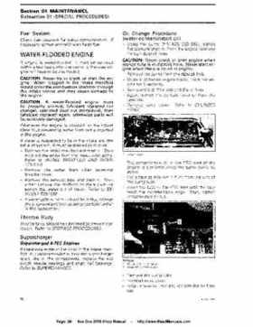 Bombardier SeaDoo 2006 4-Tec series factory shop manual, Page 30