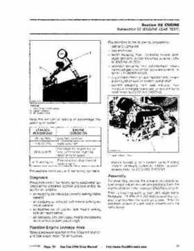Bombardier SeaDoo 2006 4-Tec series factory shop manual, Page 54