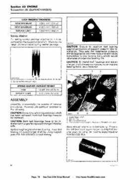 Bombardier SeaDoo 2006 4-Tec series factory shop manual, Page 79