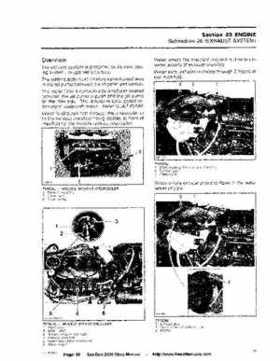 Bombardier SeaDoo 2006 4-Tec series factory shop manual, Page 89