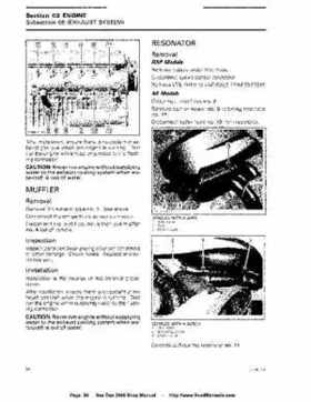 Bombardier SeaDoo 2006 4-Tec series factory shop manual, Page 96