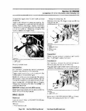 Bombardier SeaDoo 2006 4-Tec series factory shop manual, Page 106